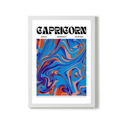 Capricorn Star Sign by Athena Art
