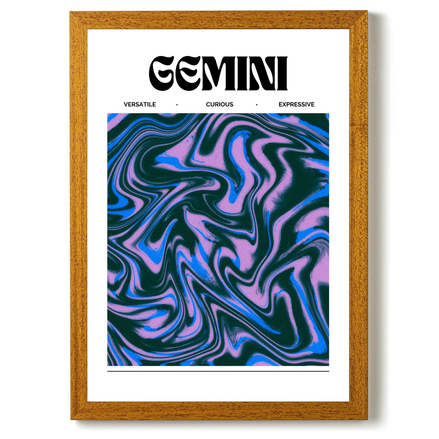 Gemini Star Sign by Athena Art