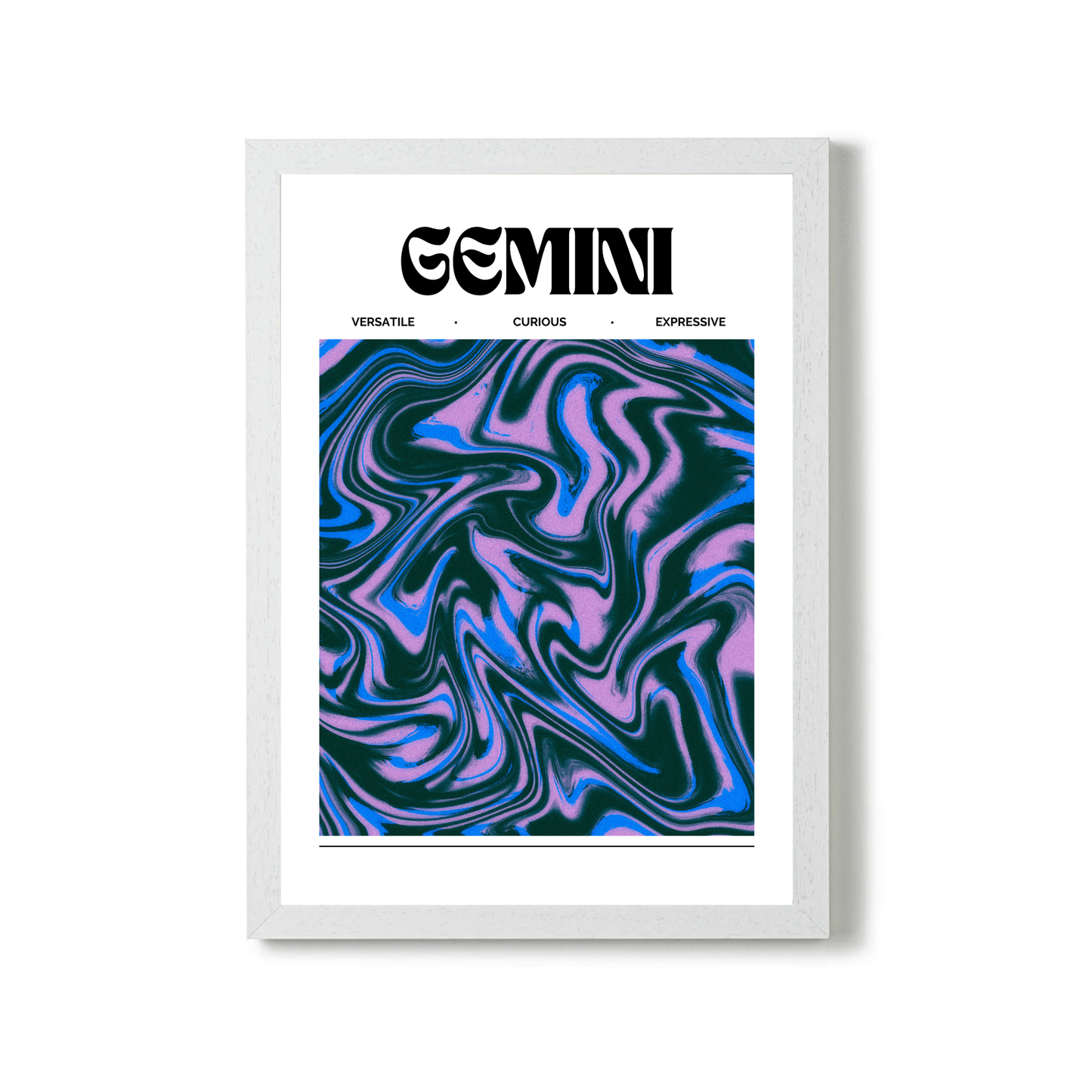 Gemini Star Sign by Athena Art