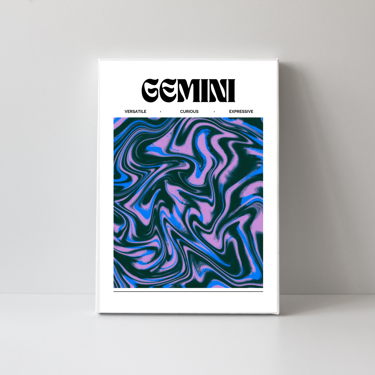 Gemini Star Sign by Athena Art