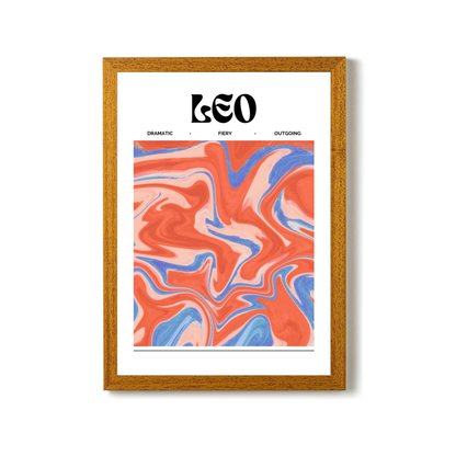 Leo Star Sign by Athena Art