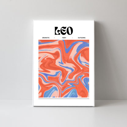 Leo Star Sign by Athena Art