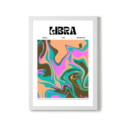 Libra Star Sign by Athena Art