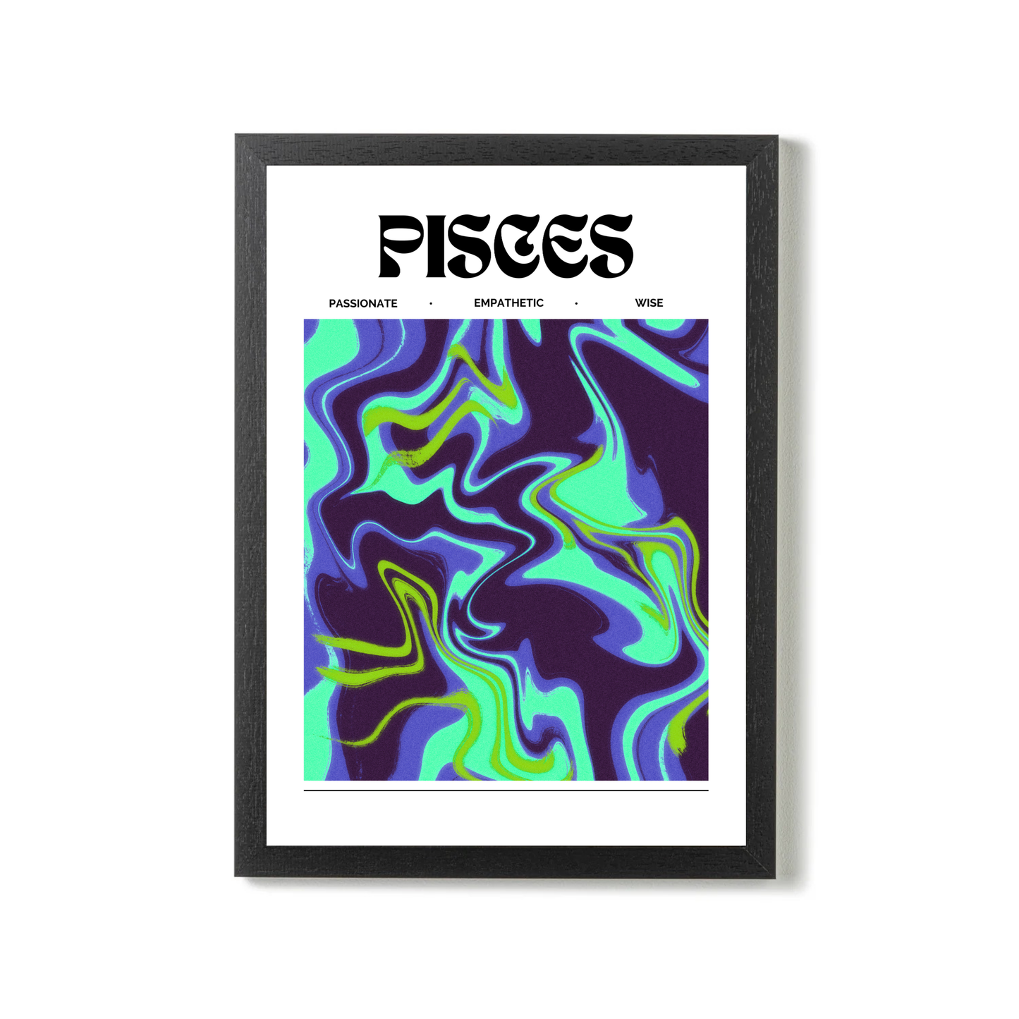 Pisces Star Sign by Athena Art