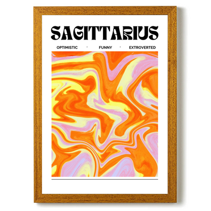 Sagittarius Star Sign by Athena Art