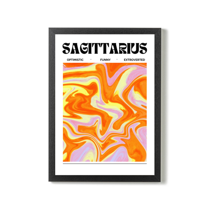 Sagittarius Star Sign by Athena Art
