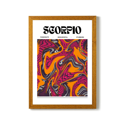Scorpio Star Sign by Athena Art