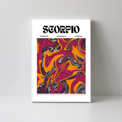 Scorpio Star Sign by Athena Art