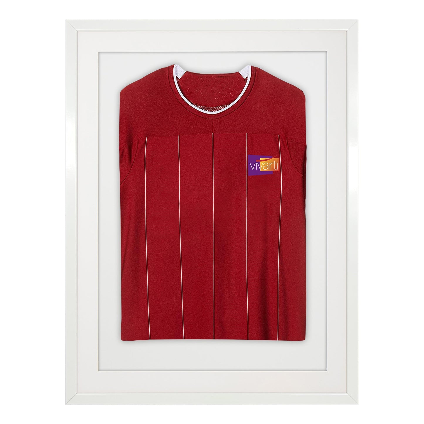 Sports Shirt Display 3D White Frame