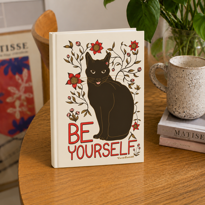Be Yourself - A5 Notepad by Carrie Cantwell