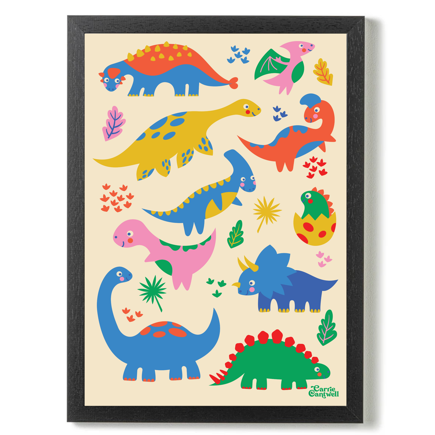Baby Dinos by Carrie Cantwell