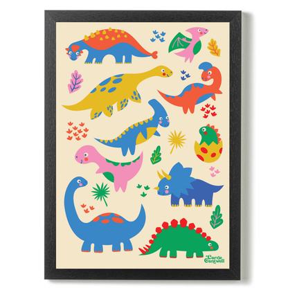 Baby Dinos by Carrie Cantwell