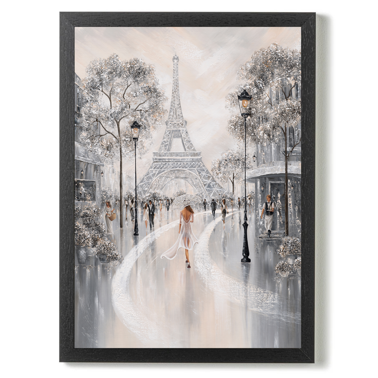 Eiffel Tower Flair of Paris by Isabella Karolewicz