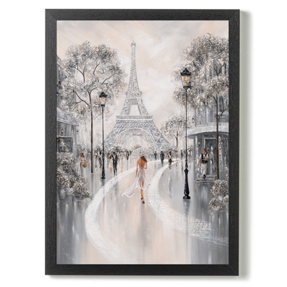 Eiffel Tower Flair of Paris by Isabella Karolewicz