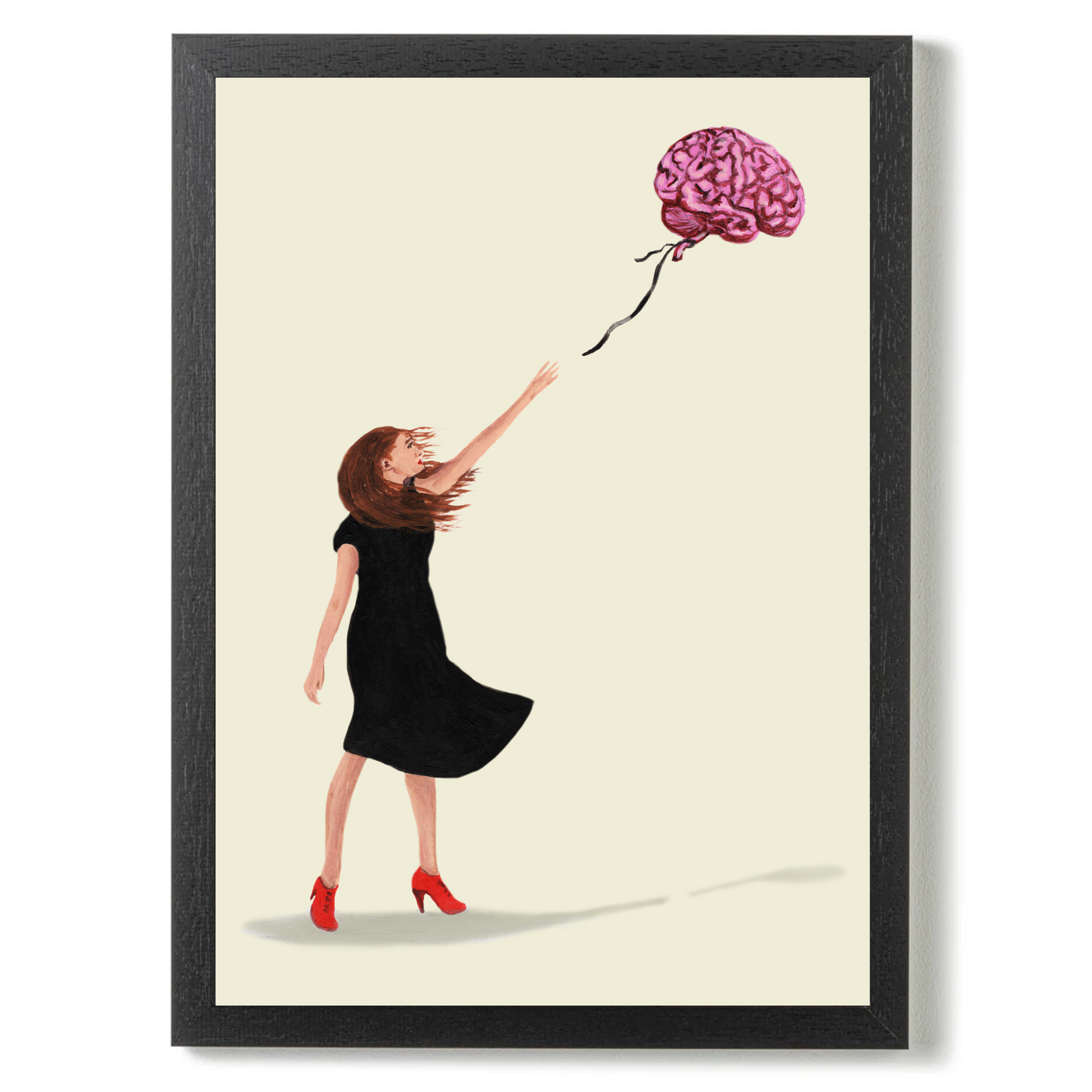 Banksy Inspired Brain Balloon by Coco Deparis