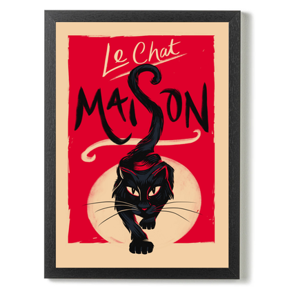Le Chat Maison by Mark Harrison Prints