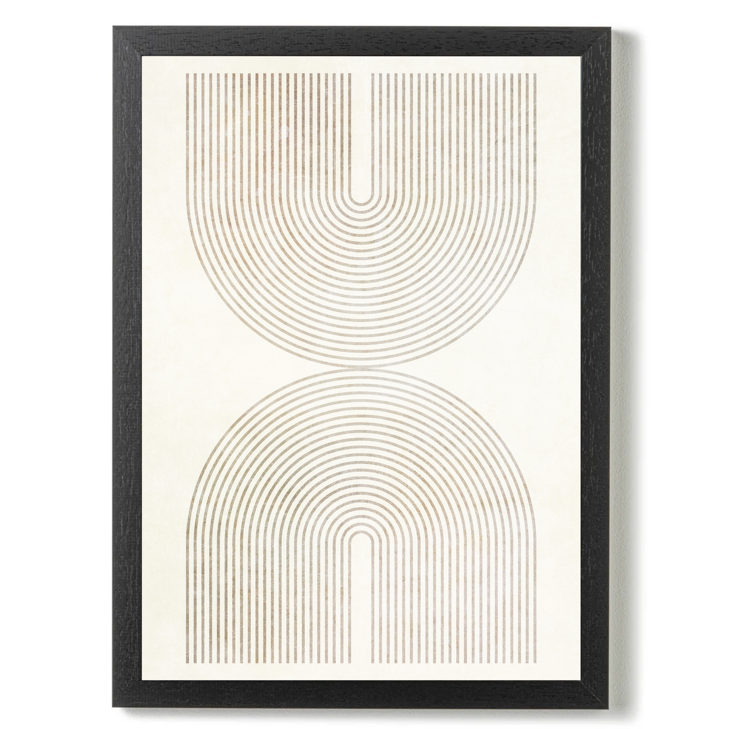 Set of 2 Neutral Mid Century Prints B by Print Punk Studio