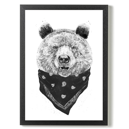 Wild Bear by Balazs Solti