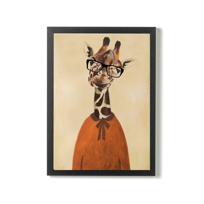 Clever Giraffe by Coco Deparis