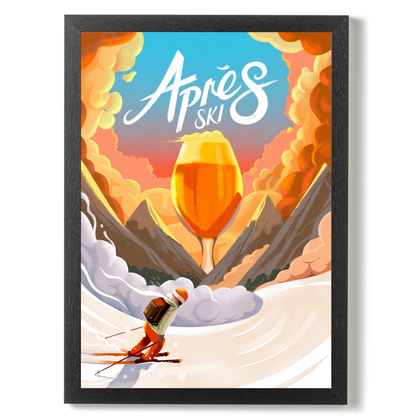 Apres Ski ii by Mark Harrison Prints