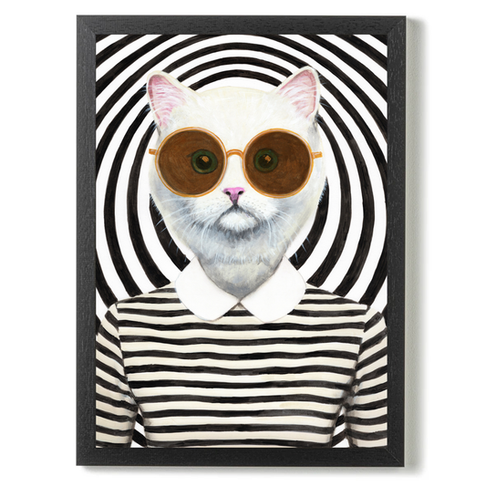Stripy Cat by Coco Deparis