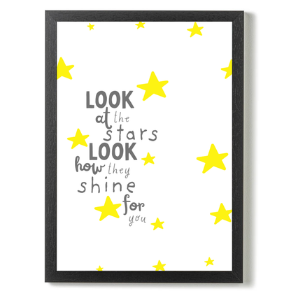 Look At The Stars by Print Studio By Anya