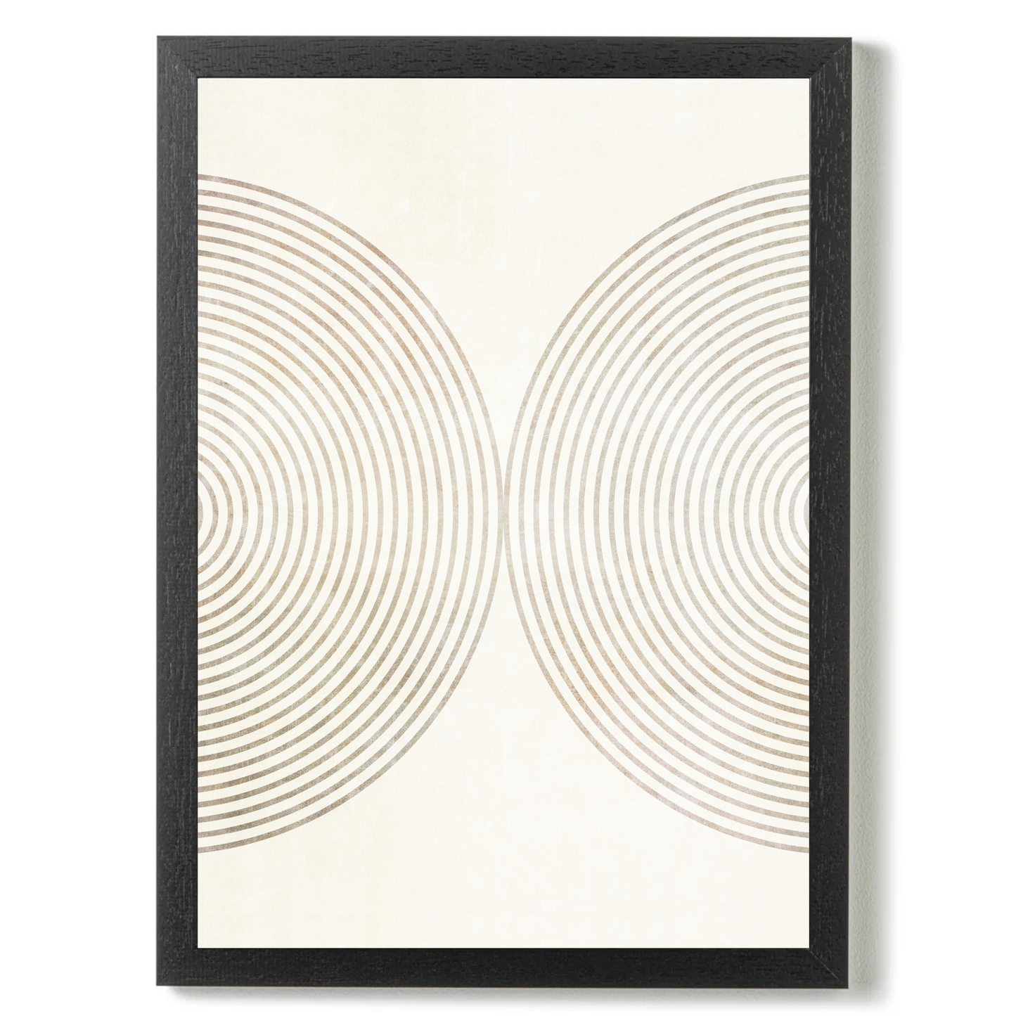 Set of 2 Neutral Mid Century Prints A by Print Punk Studio