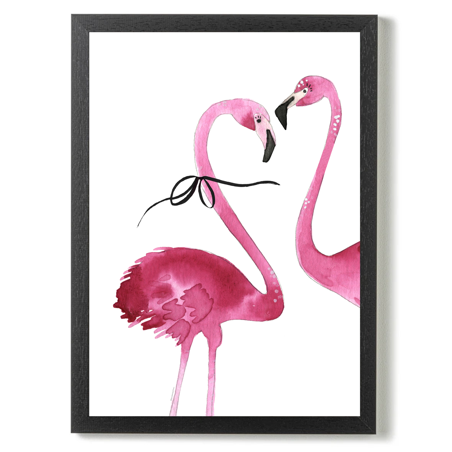Flamingo Couple by Mercedes Lopez