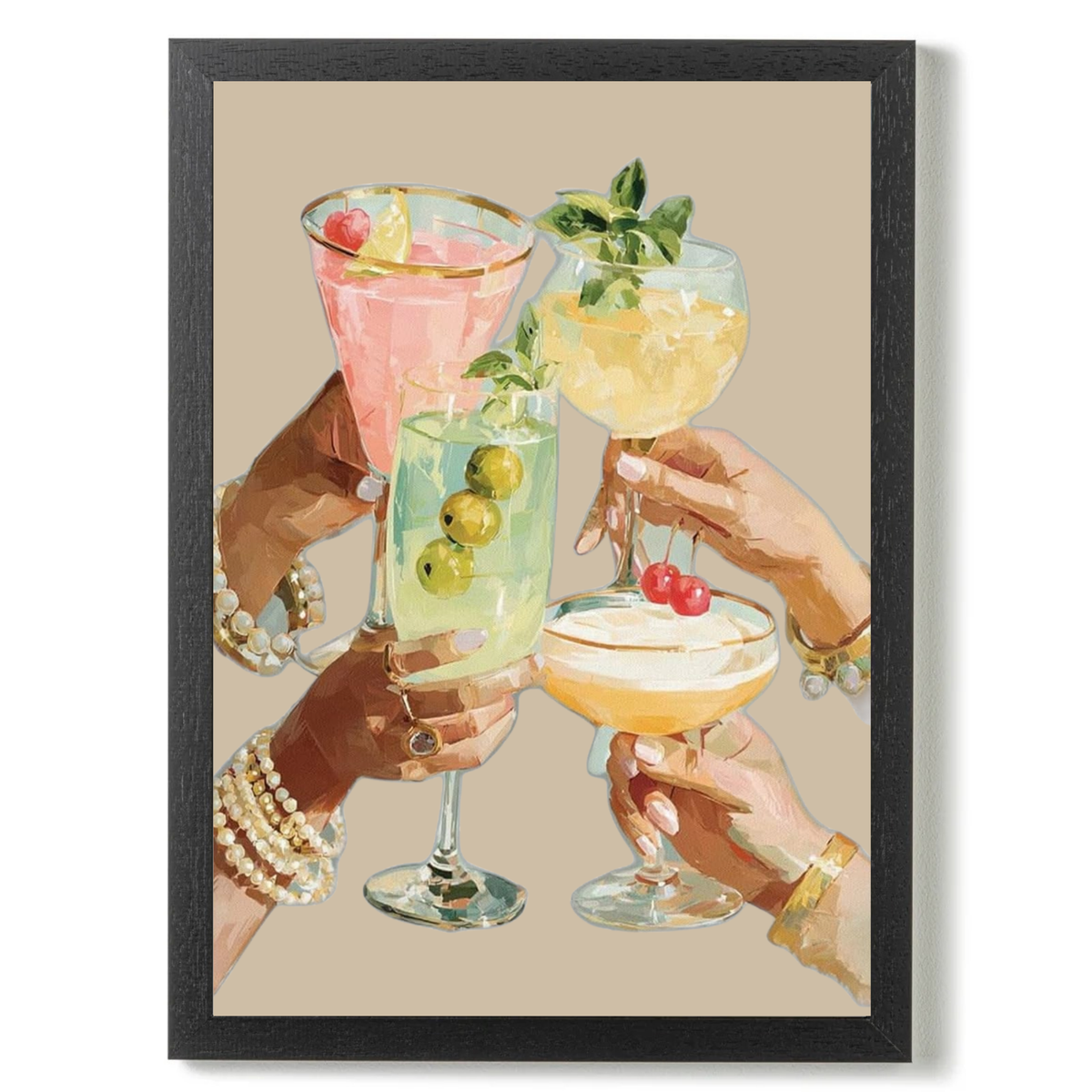 Cheers by Anya by Print Studio By Anya