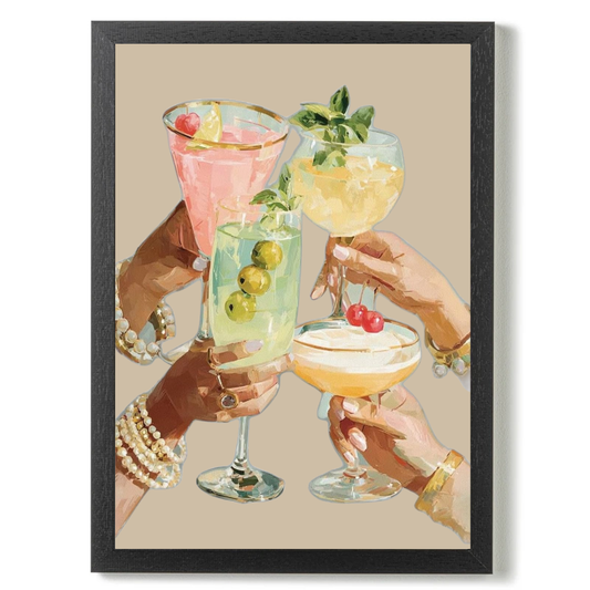 Cheers by Anya by Print Studio By Anya