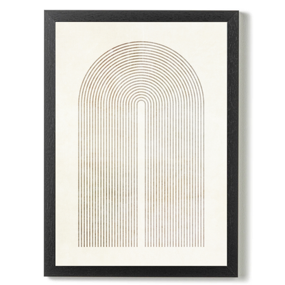 Set of 2 Neutral Mid Century Prints C by Print Punk Studio