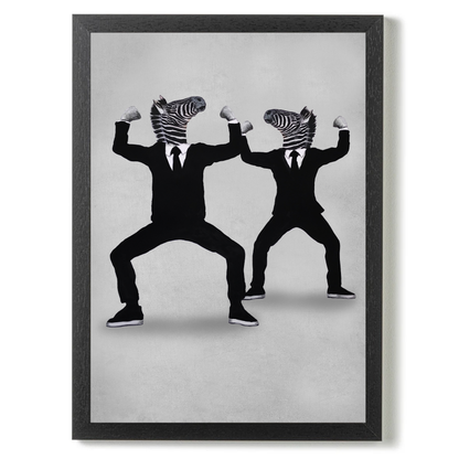 Zebra Vogueing by Coco Deparis