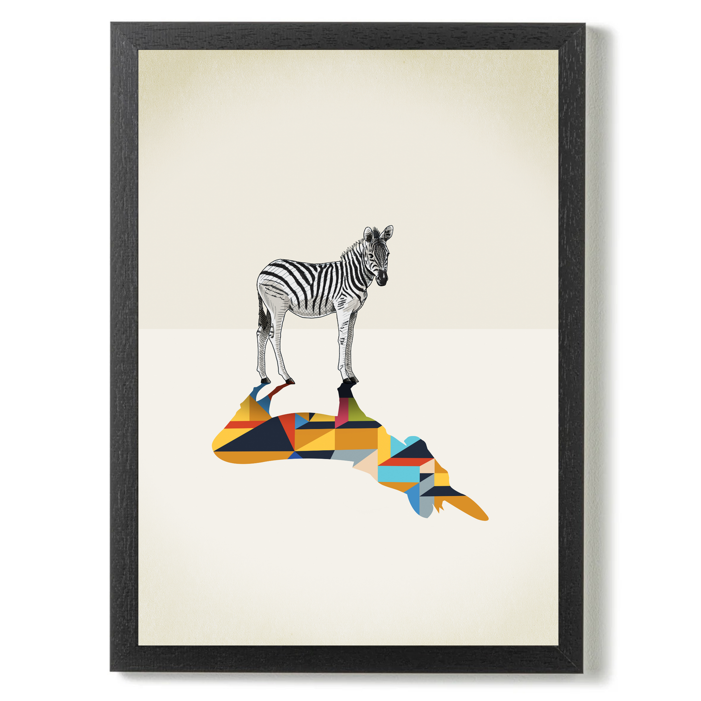 Walking Shadow Zebra by Jason Ratliff