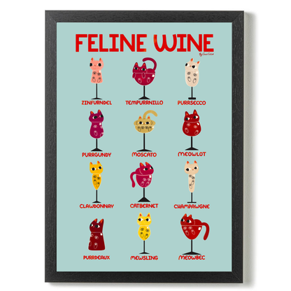 Feline Wine by Carrie Cantwell