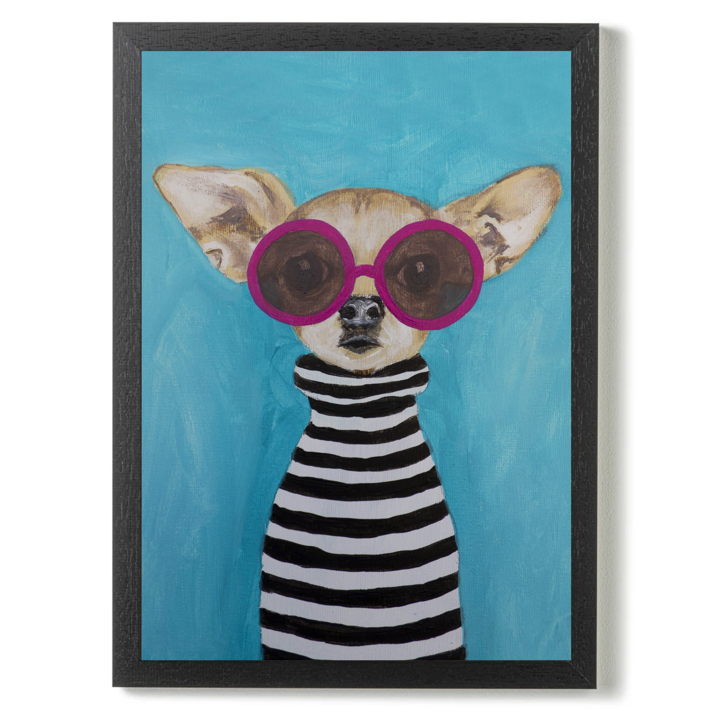 Stripy Chihuahua by Coco Deparis