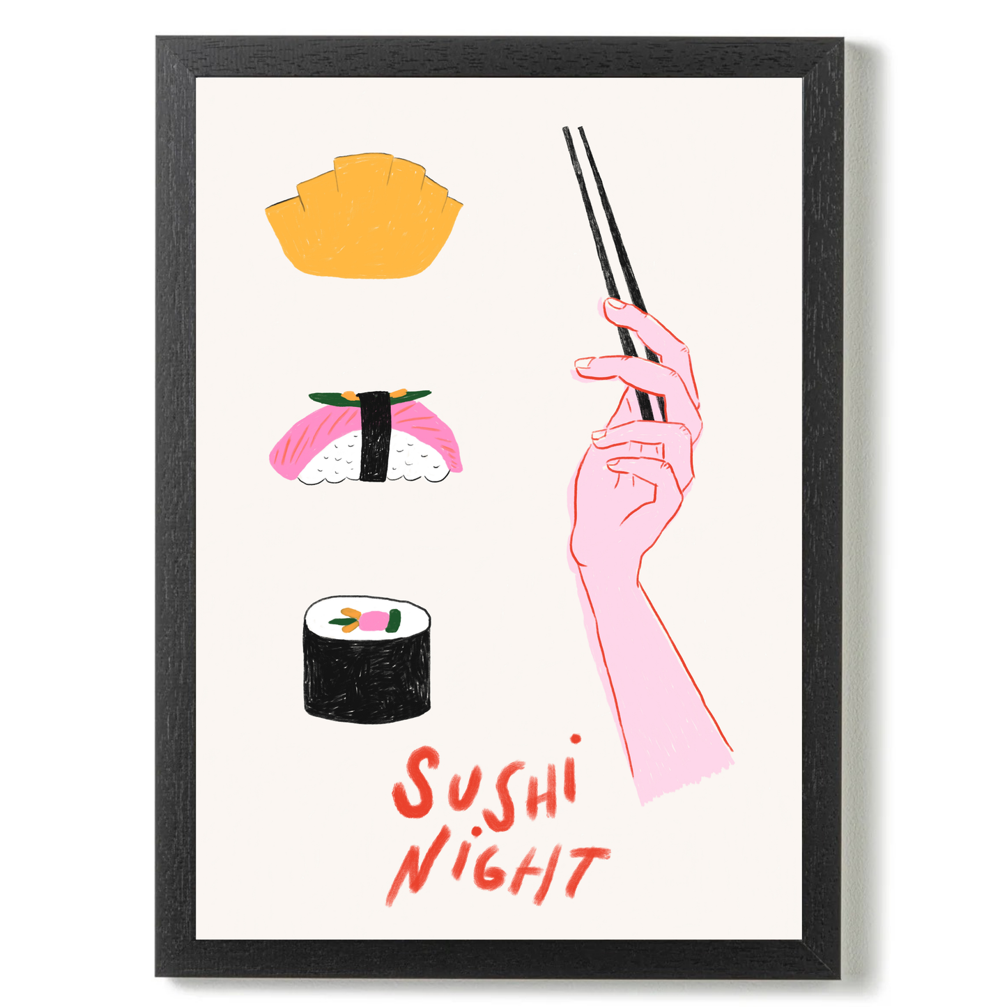 Sushi Night by Ani Vidotto