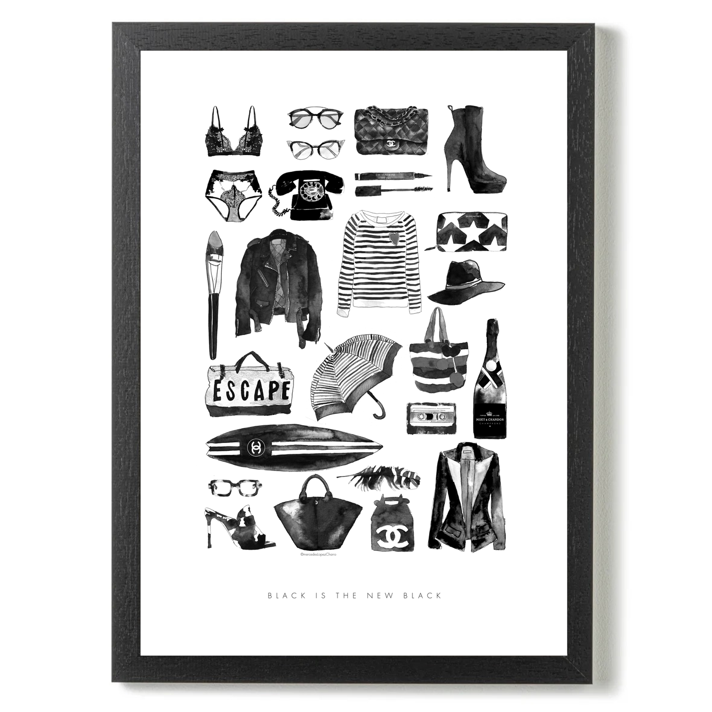 BLACK IS THE NEW BLACK by Mercedes Lopez