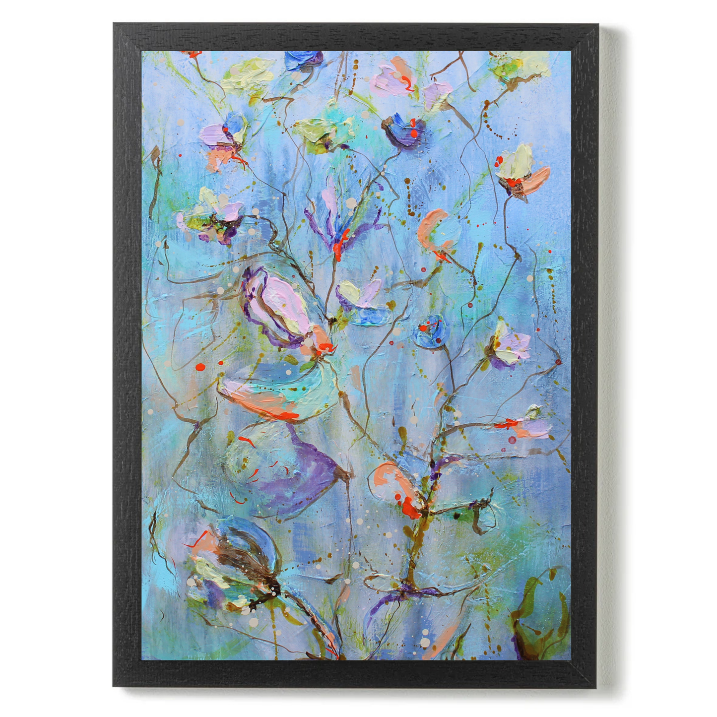 Flowers By Dawn 11 by STUDIO PAINT-ING