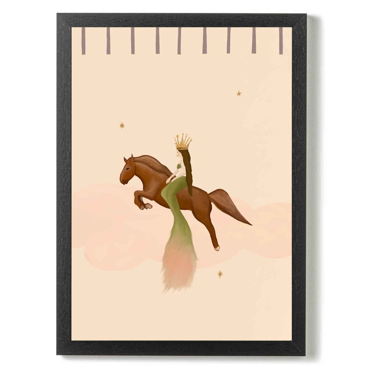 Mermaid on Horseback by Queen of the Rodeo