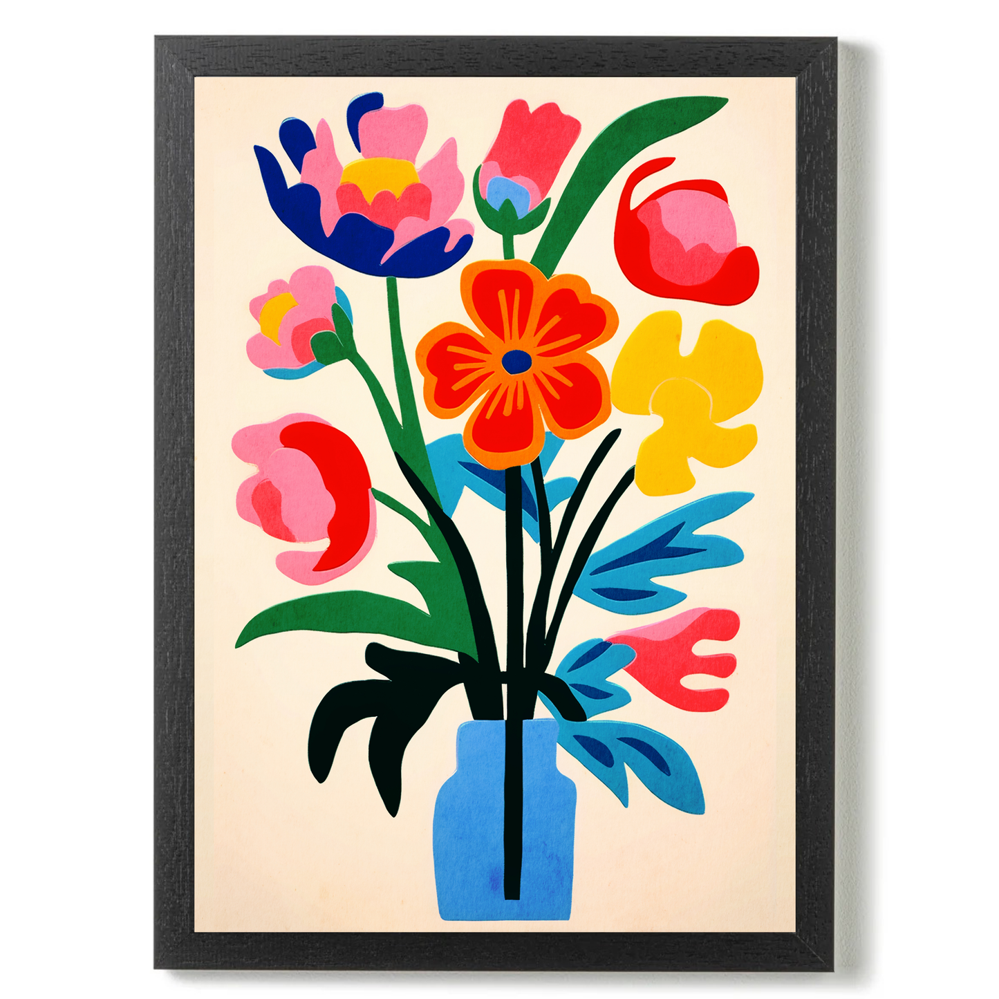 Colorful Flowers by Kubistika