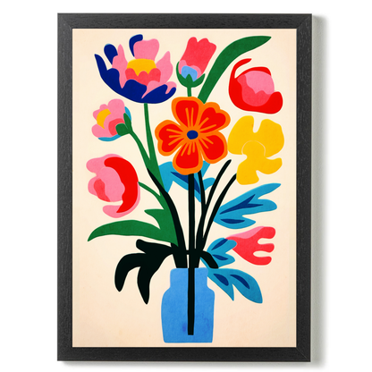 Colorful Flowers by Kubistika