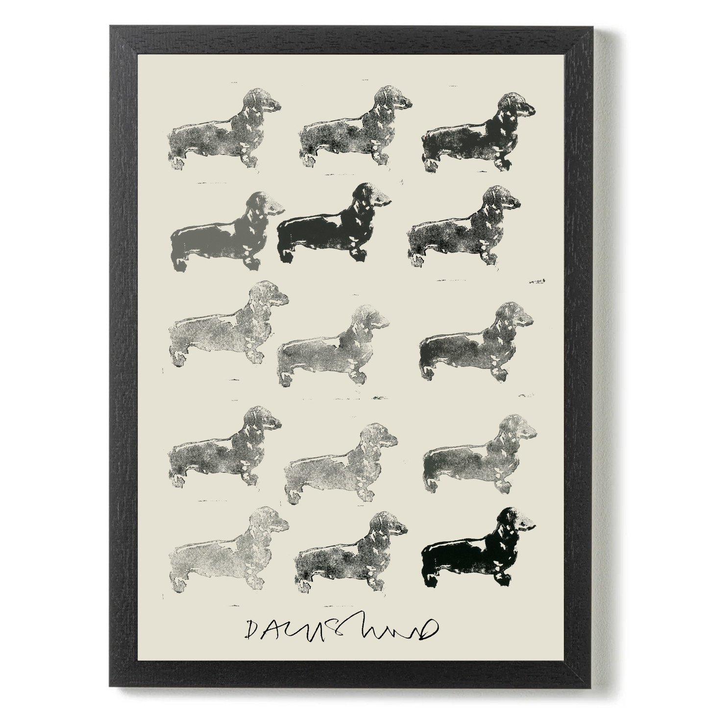 Daschund Repeats by Cartissi