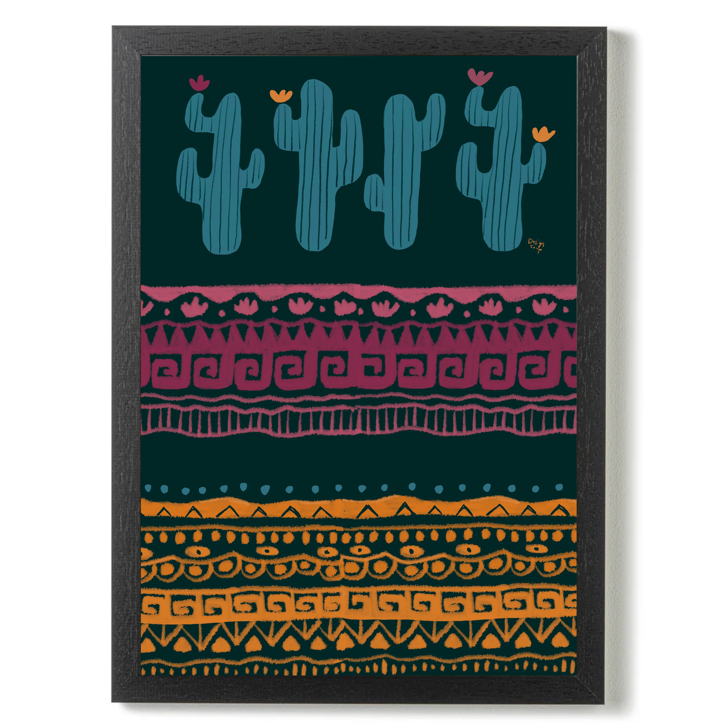Cactus Party by Alix Campbell