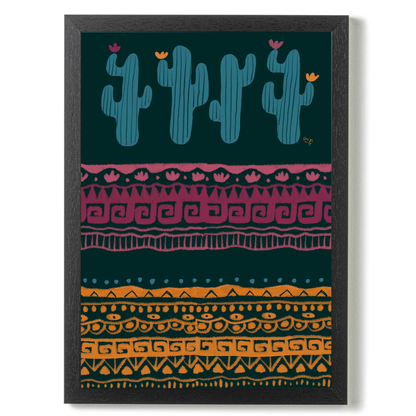 Cactus Party by Alix Campbell