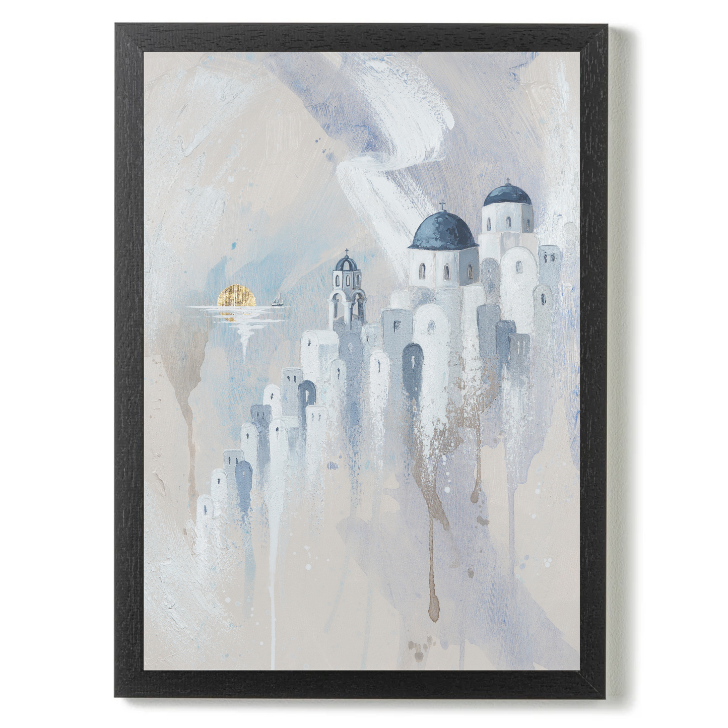 Paradise Santorini by Isabella Karolewicz