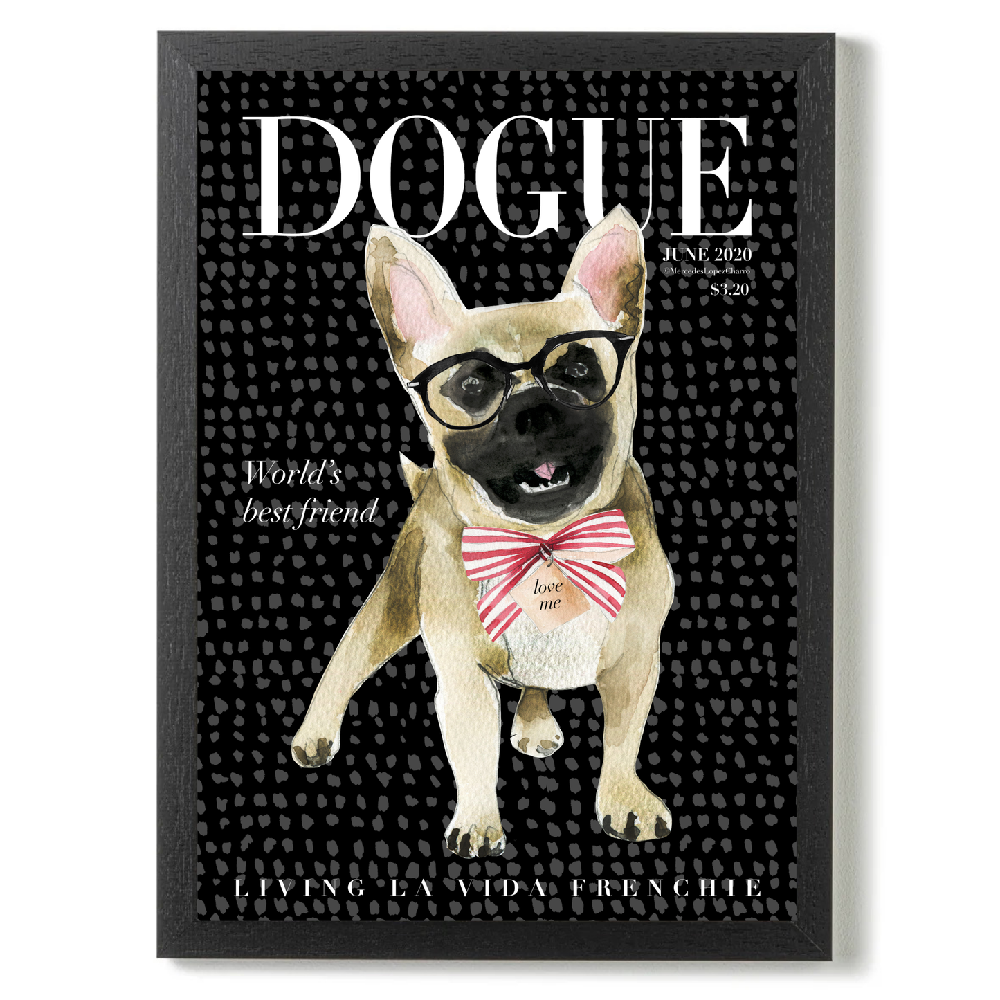 Dogue Frenchie by Mercedes Lopez