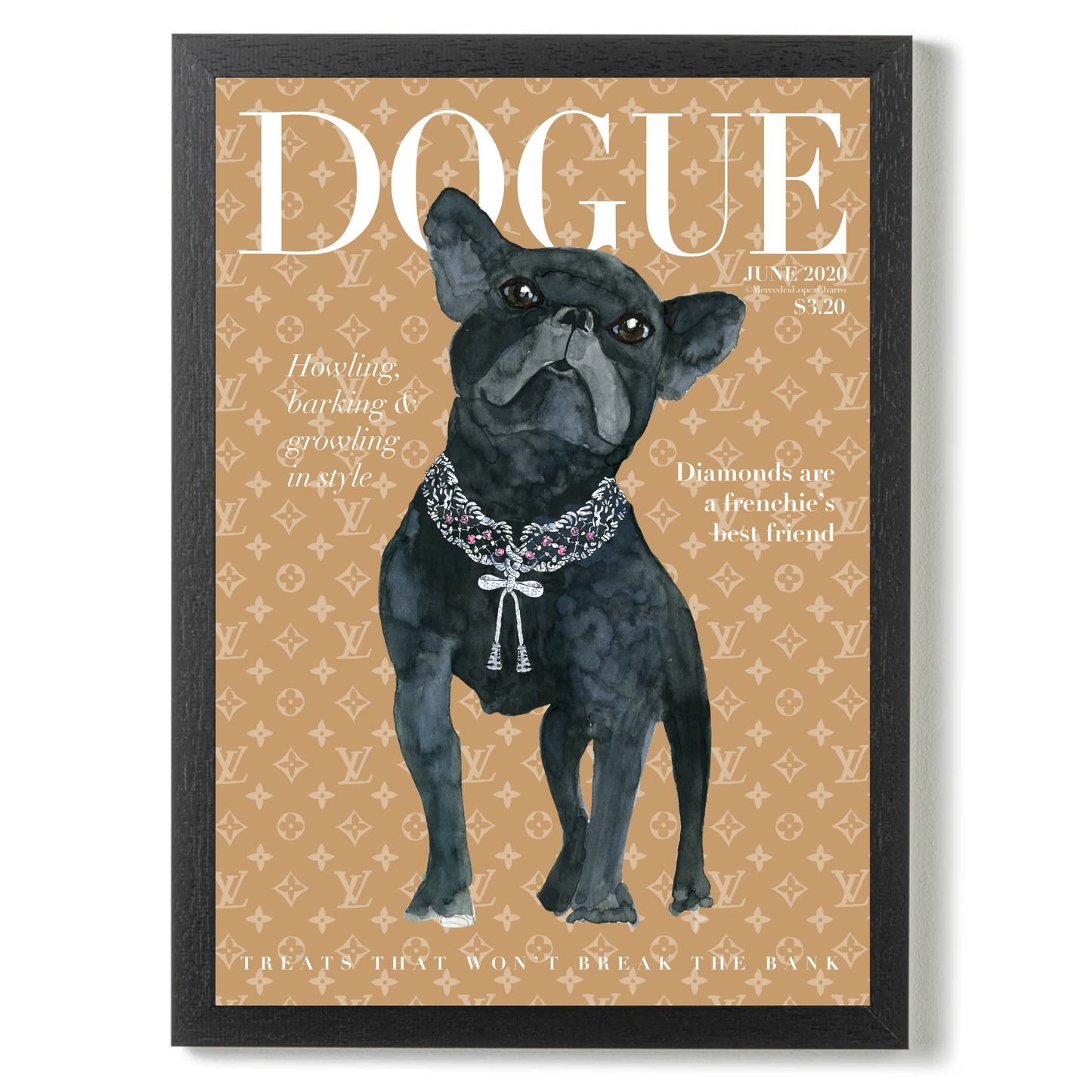 Dogue Brown by Mercedes Lopez