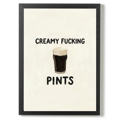 Creamy Pints by Athena Art