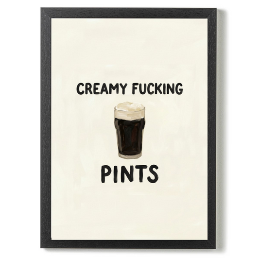 Creamy Pints by Athena Art