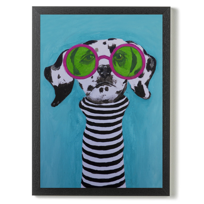 Stripy Dalmatian by Coco Deparis